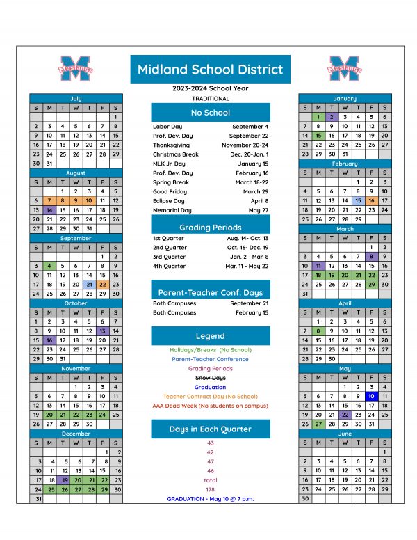 Midland Mustangs Public School District